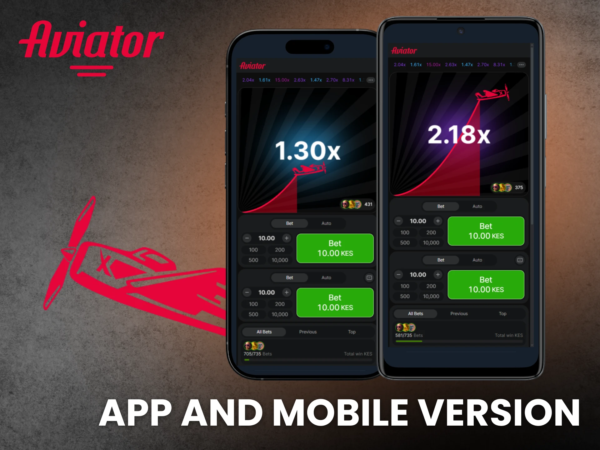 Aviator App and Mobile Version in Kenya