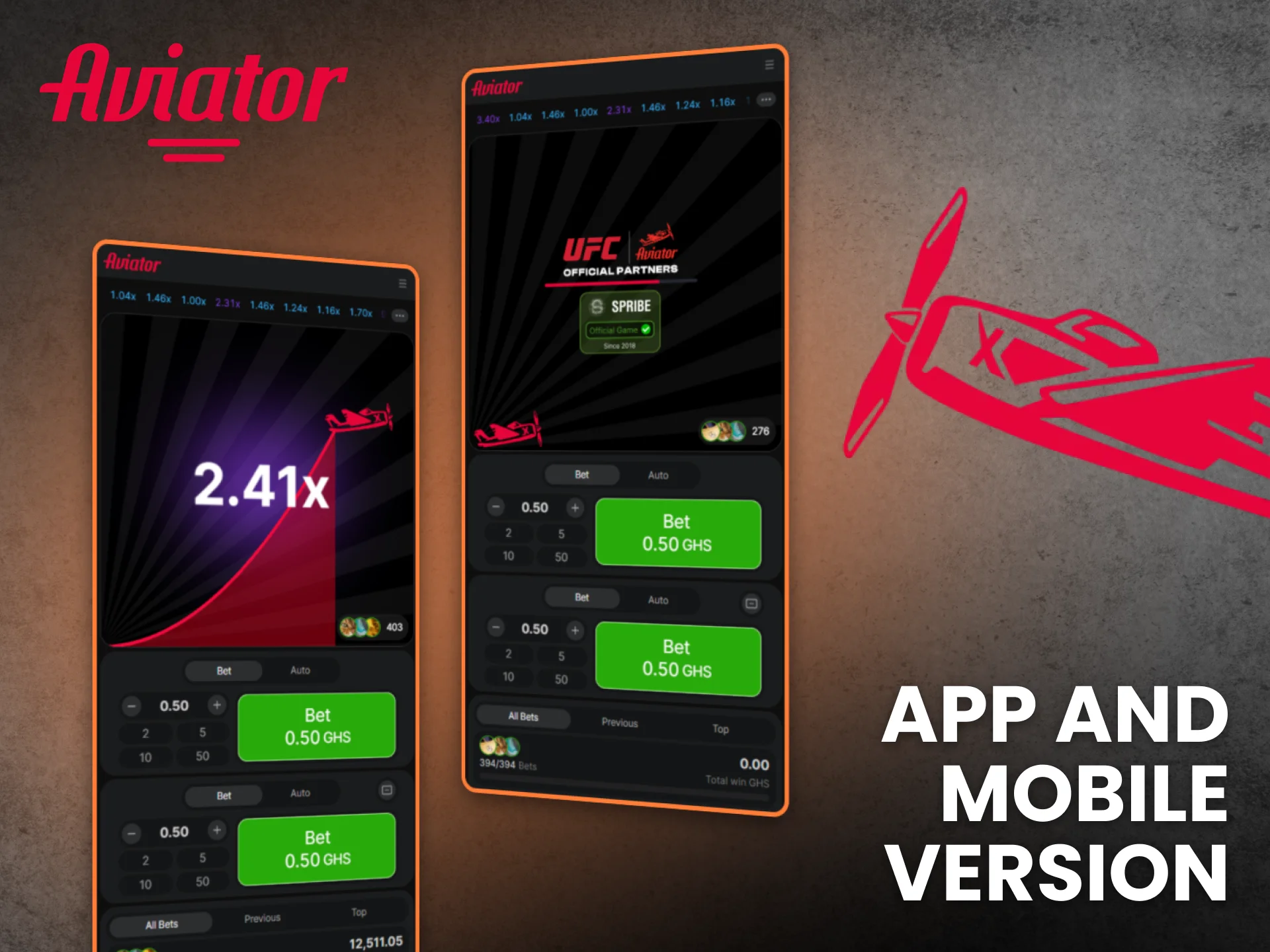 Aviator App and mobile version in Ghana