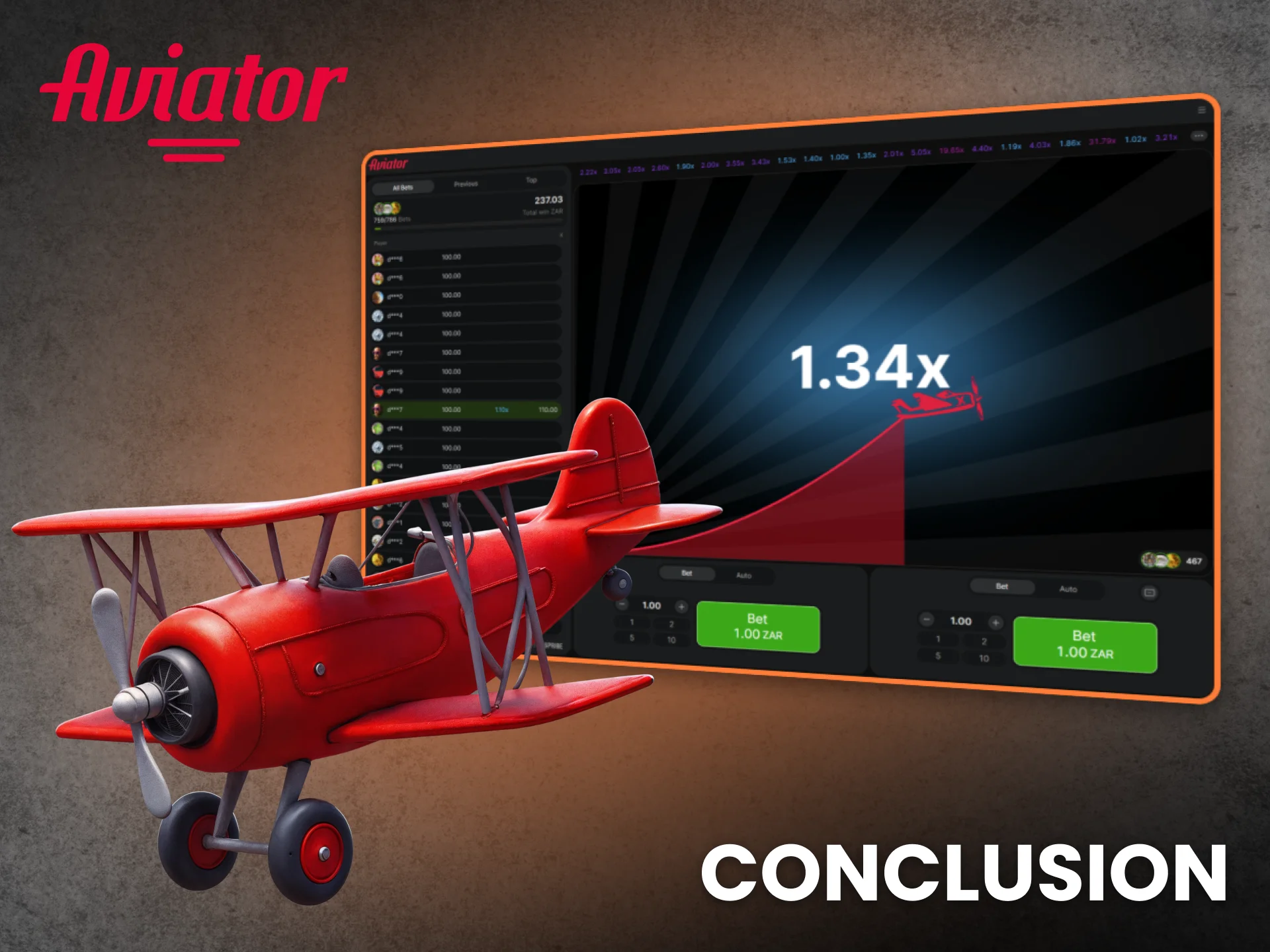 Aviator South Africa Conclusion