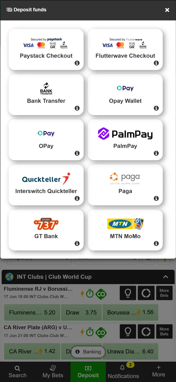 Aviator Registration / Login Process in Ghana step 6