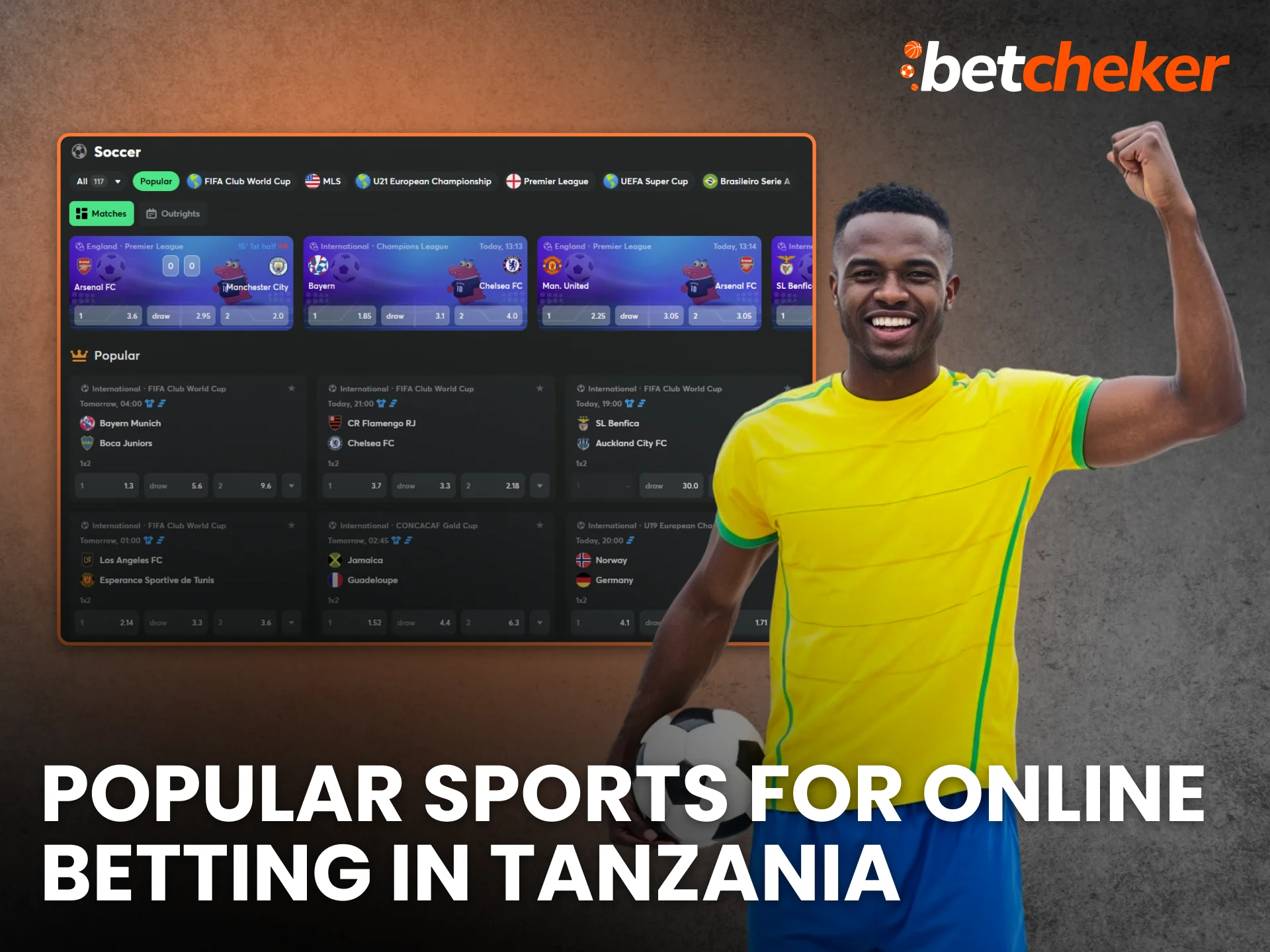 Popular Sports for Online Betting in Tanzania