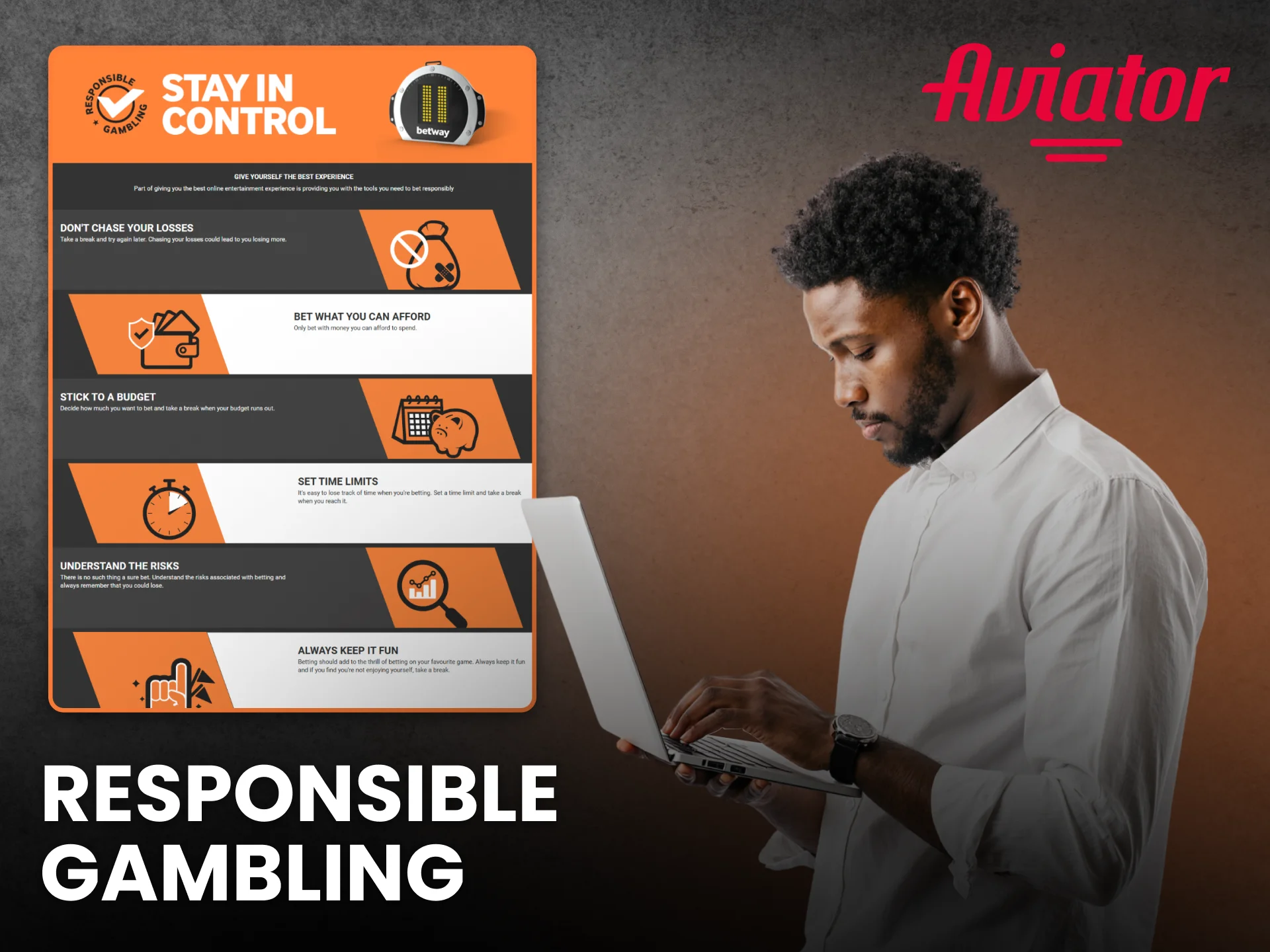Responsible gambling Aviator Ghana