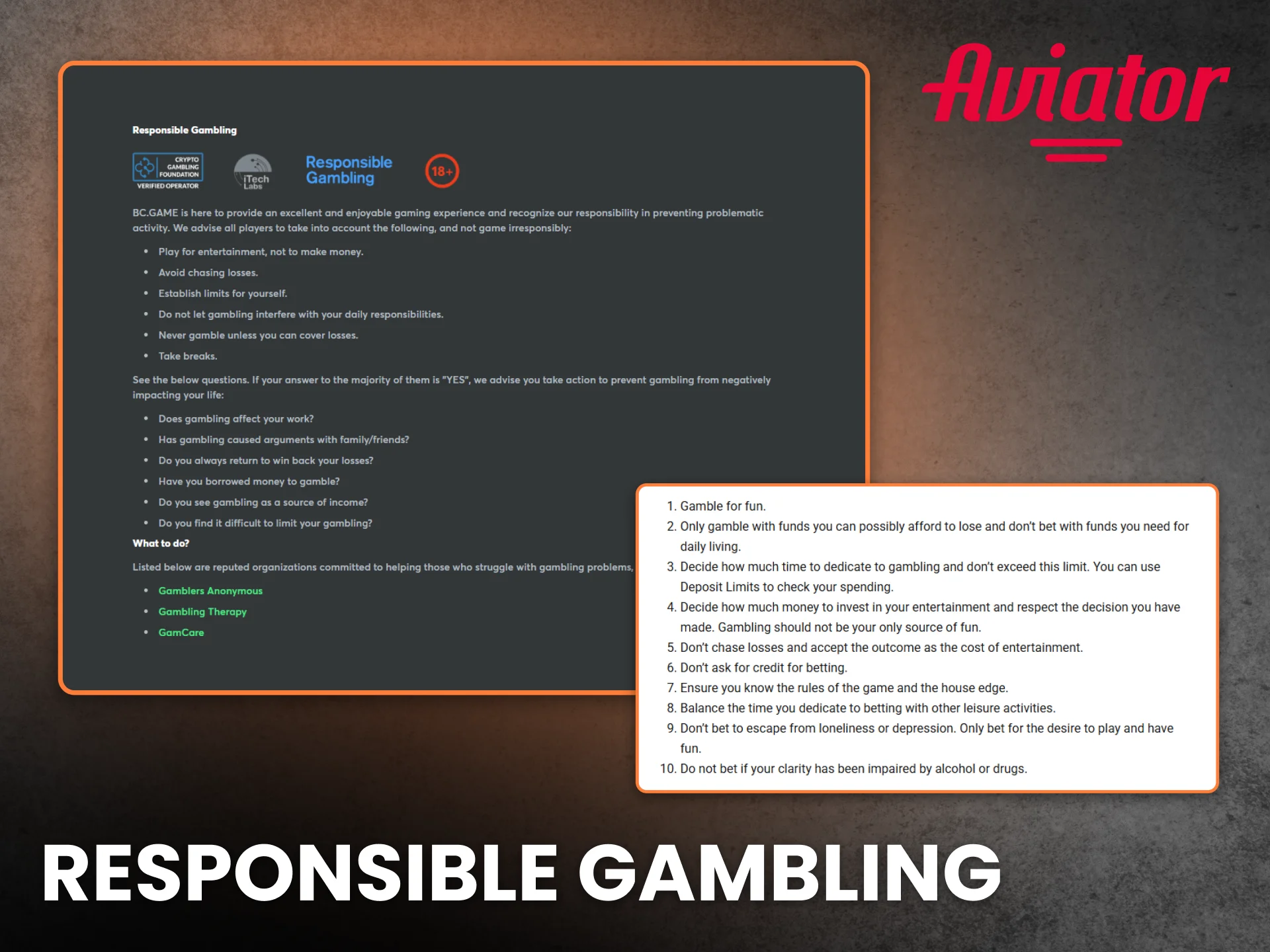 Aviator Nigeria Responsible Gambling