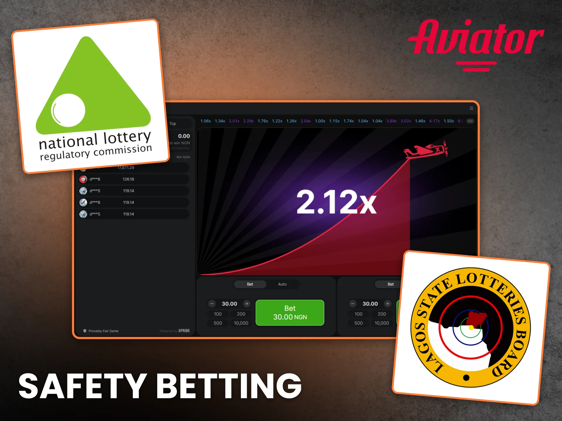 Safety Betting in Game Aviator in Nigeria