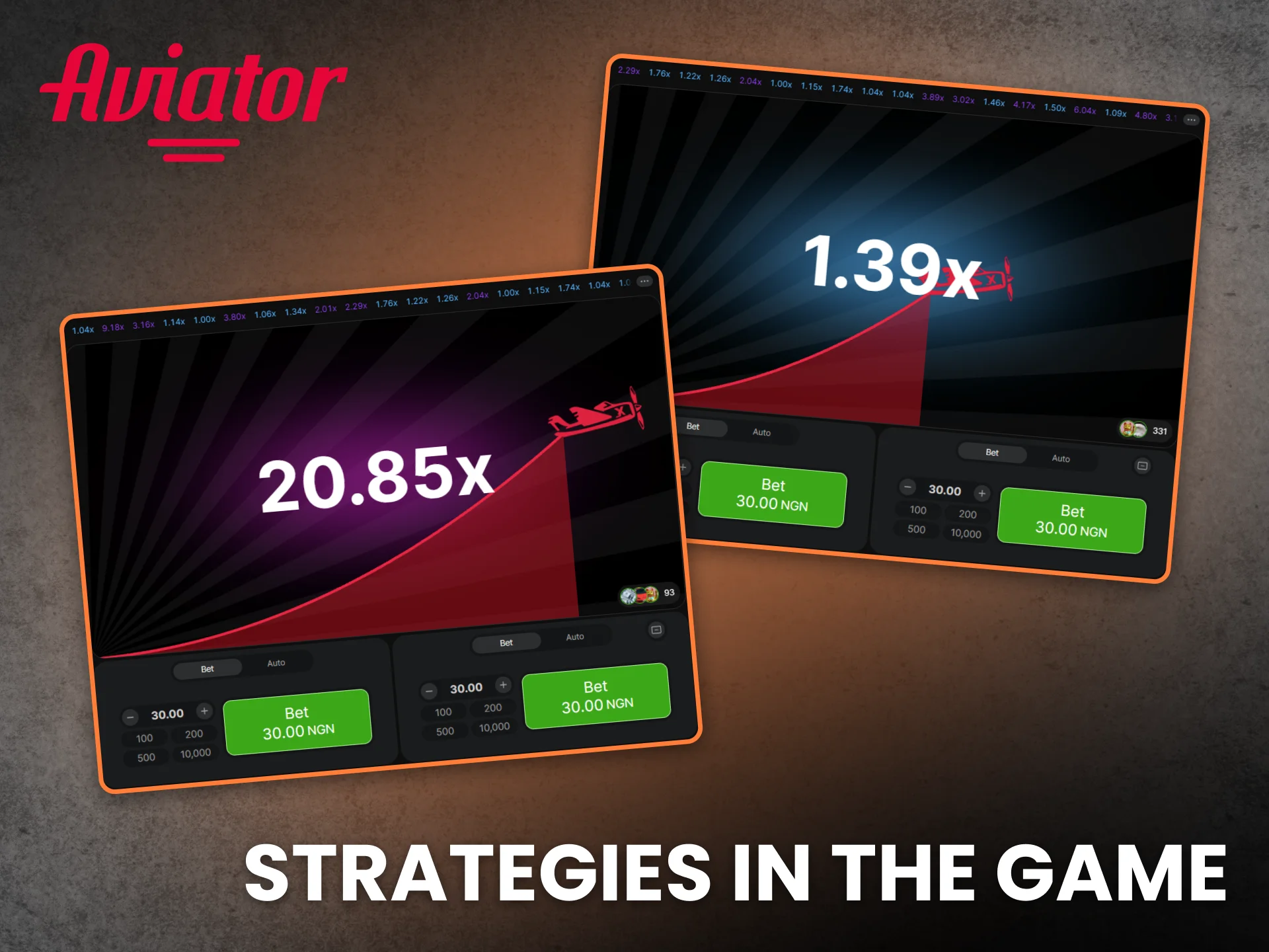 Strategies in the Game Aviator in Nigeria