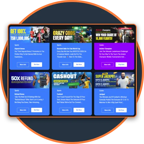 Compare Odds and Bonus Offers Basketball Tanzania