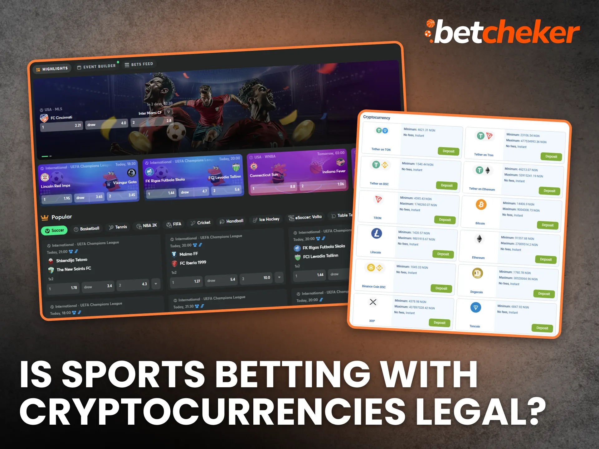 Is Sports Betting with Cryptocurrencies Legal in Nigeria?