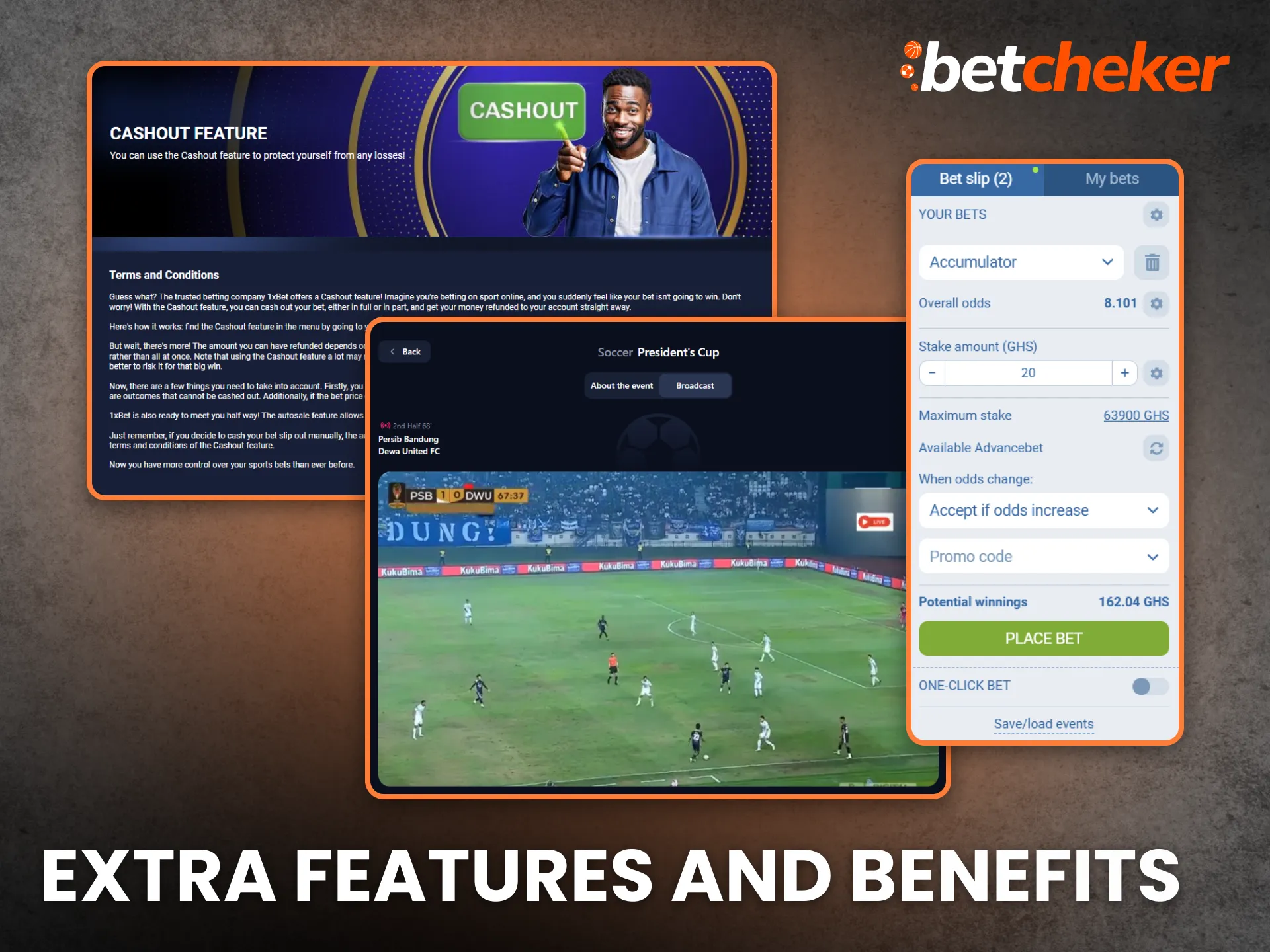 Extra Features and Benefits Football Ghana
