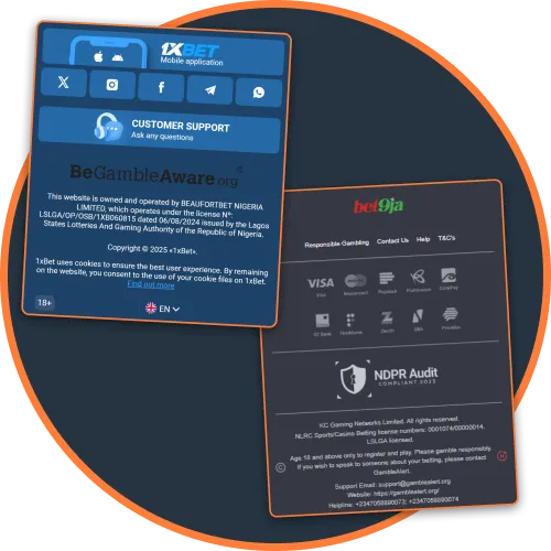 Check the Bookmaker’s License and Security Football Nigeria