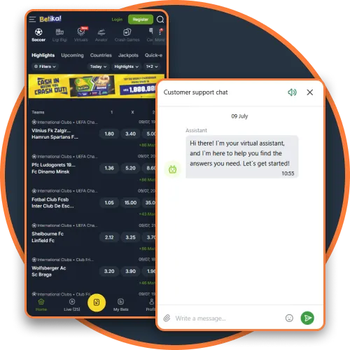 Test Support Services and Mobile Functionality Football Kenya