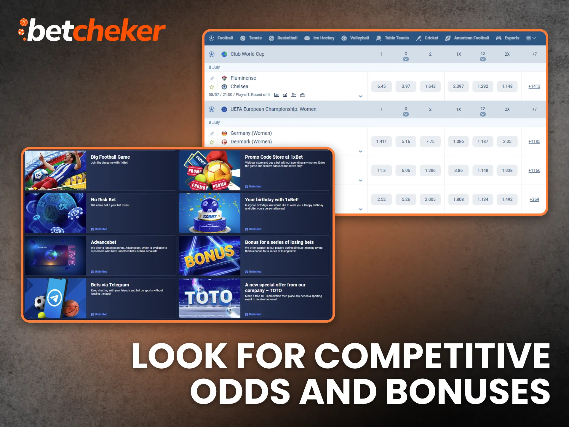 Look for Competitive Odds and Bonuses Football Ghana
