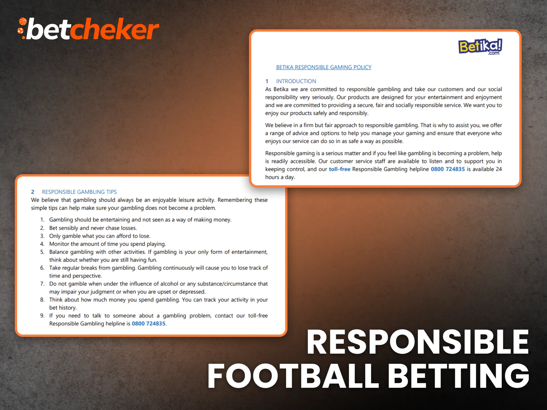 Responsible Football Betting Kenya