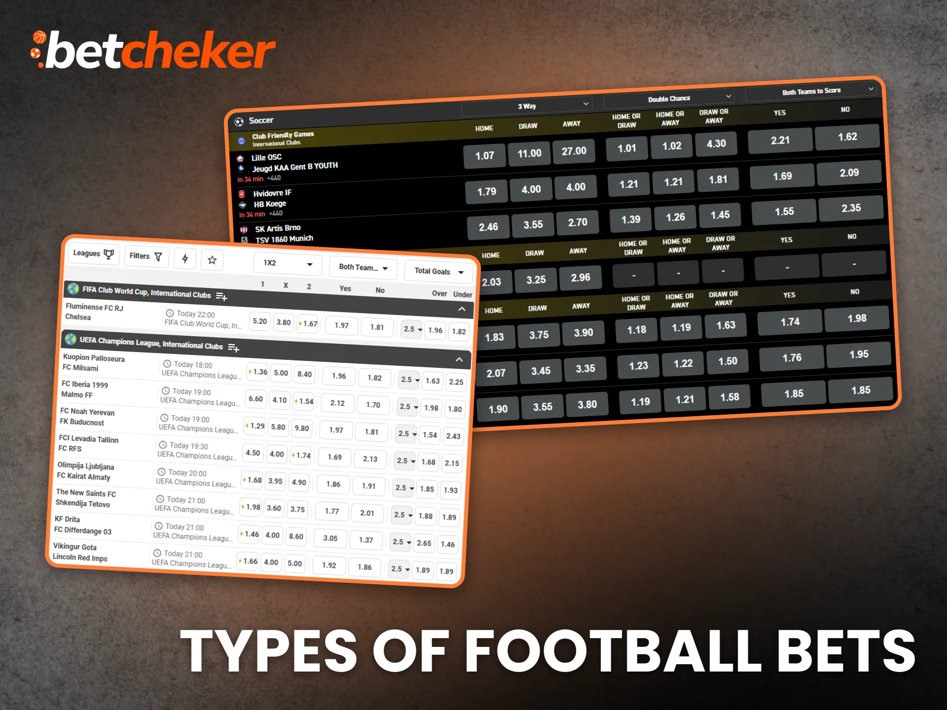 Types of Football Bets South Africa