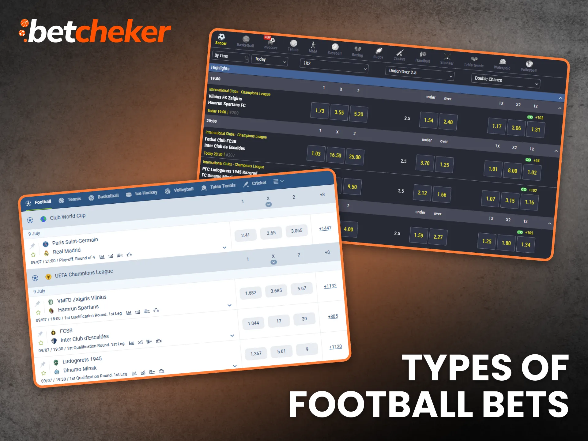Types of Football Bets Tanzania