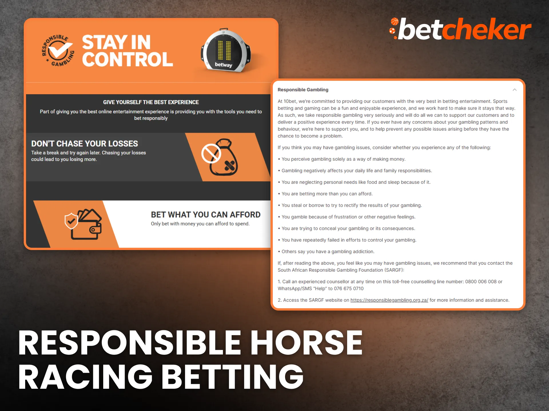 Responsible Horse Racing Betting South Africa