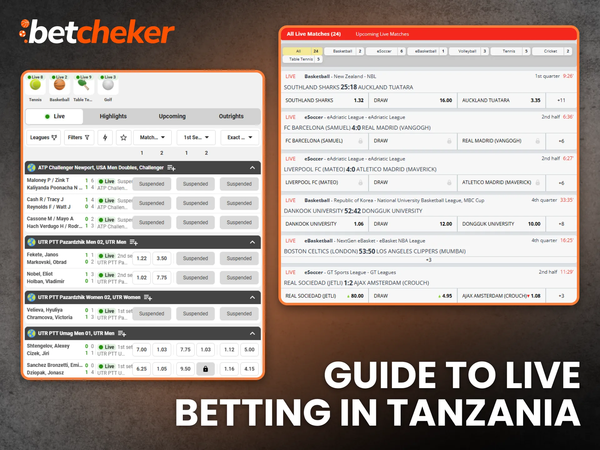 Guide to Live Betting in Tanzania