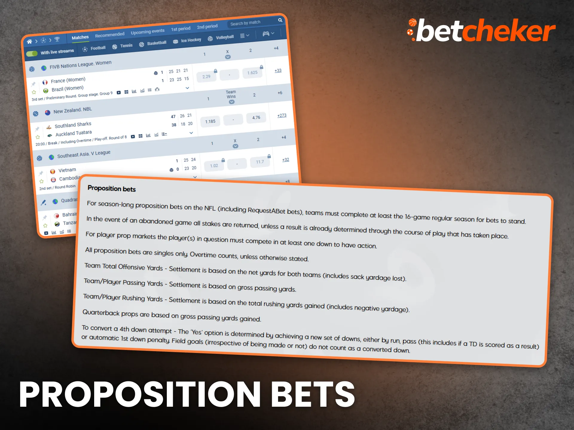 Proposition Bets Live Betting In Tanzania
