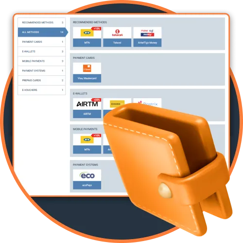 Check Payment and Withdrawal Choices Ghana
