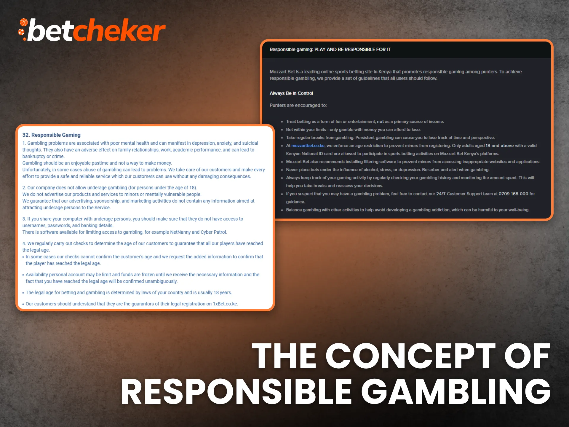 The Concept of Responsible Gambling Kenya