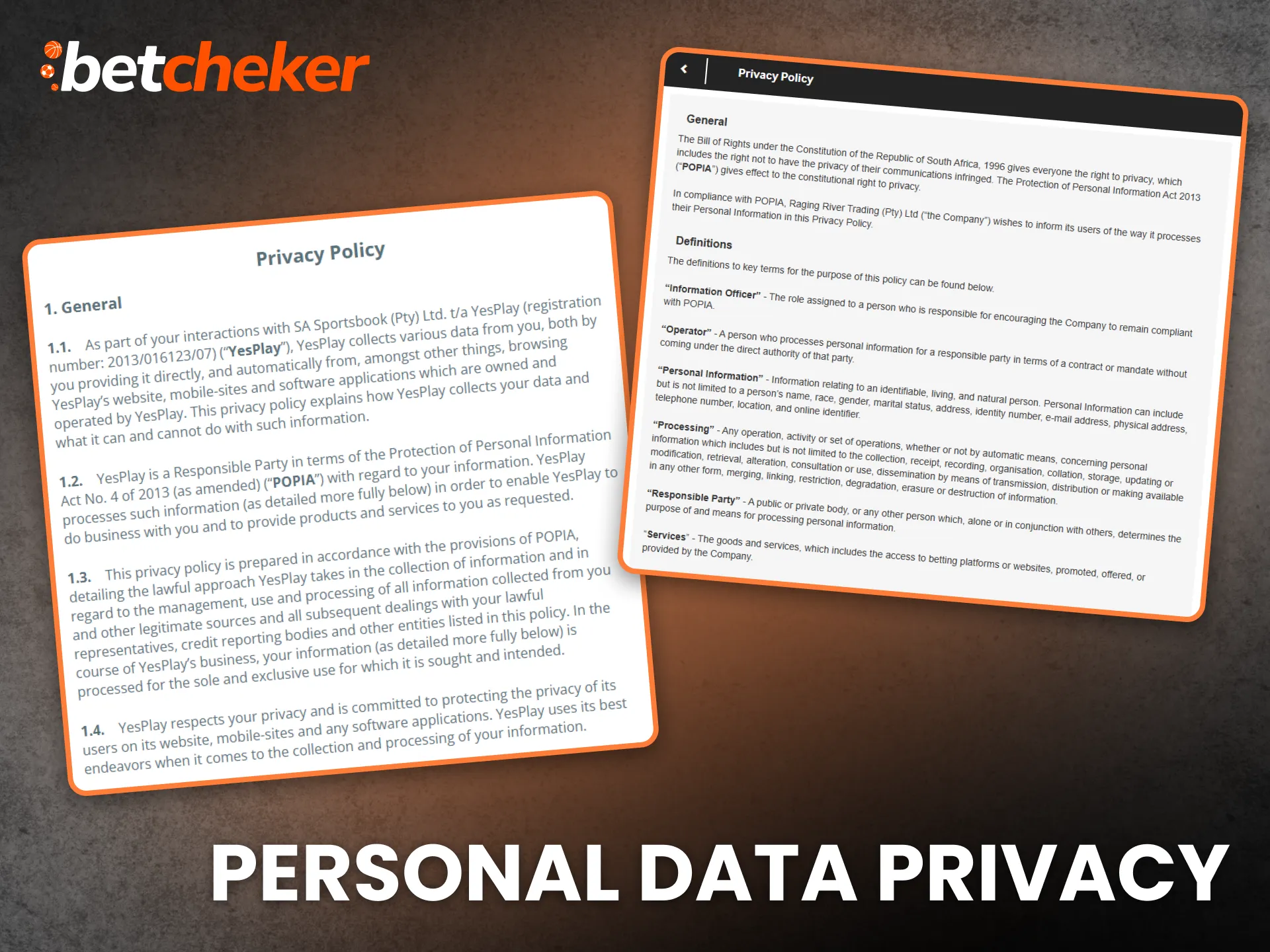 Personal Data Privacy South Africa