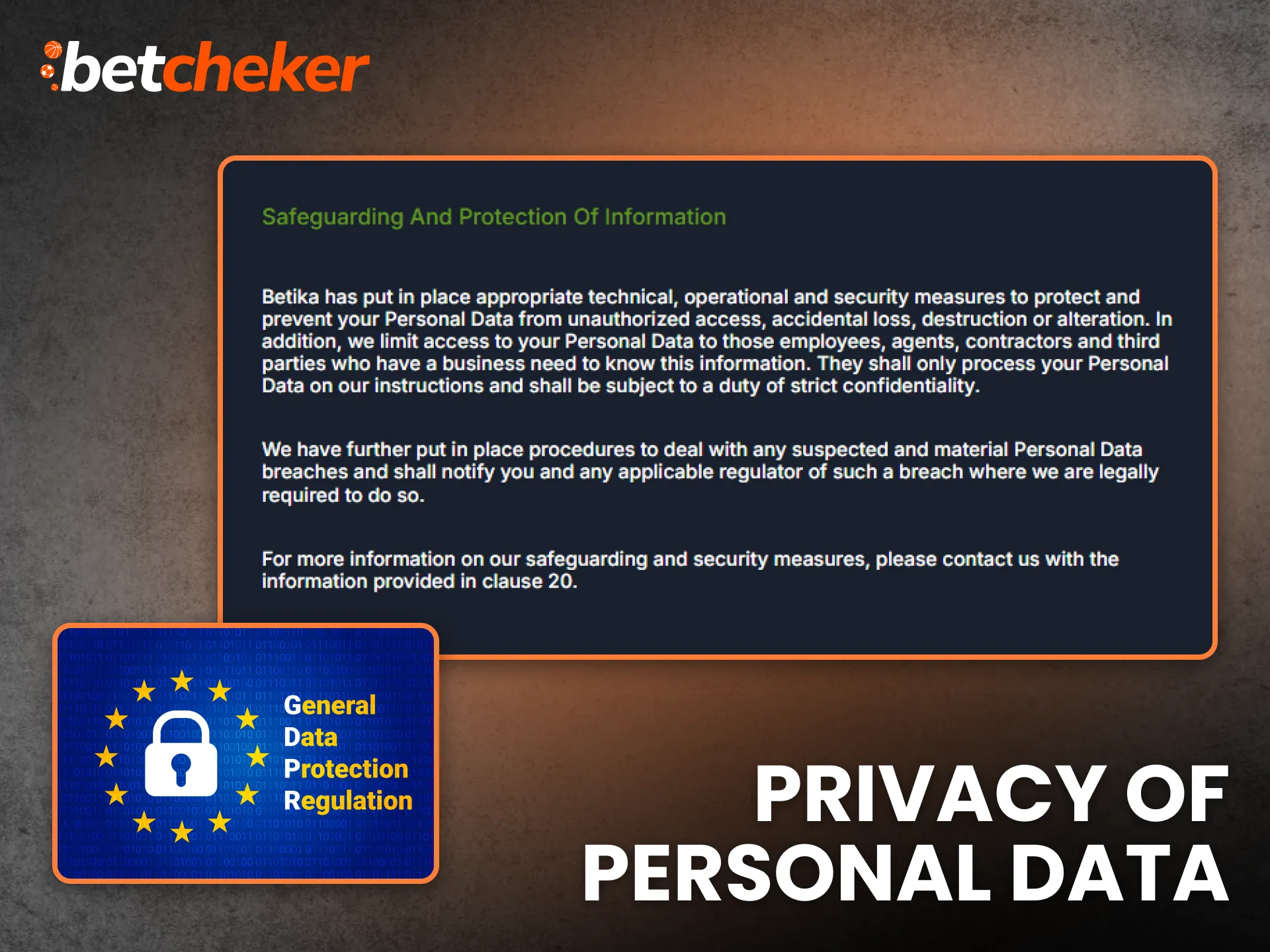 Privacy of Personal Data Kenya