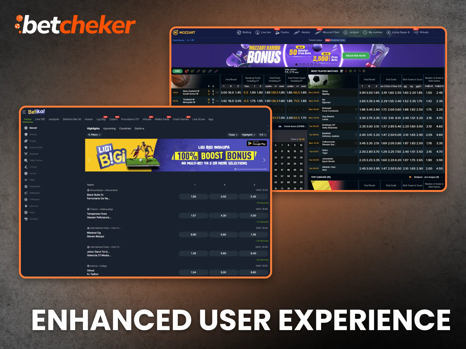 Enhanced User Experience New Kenya Betting Sites
