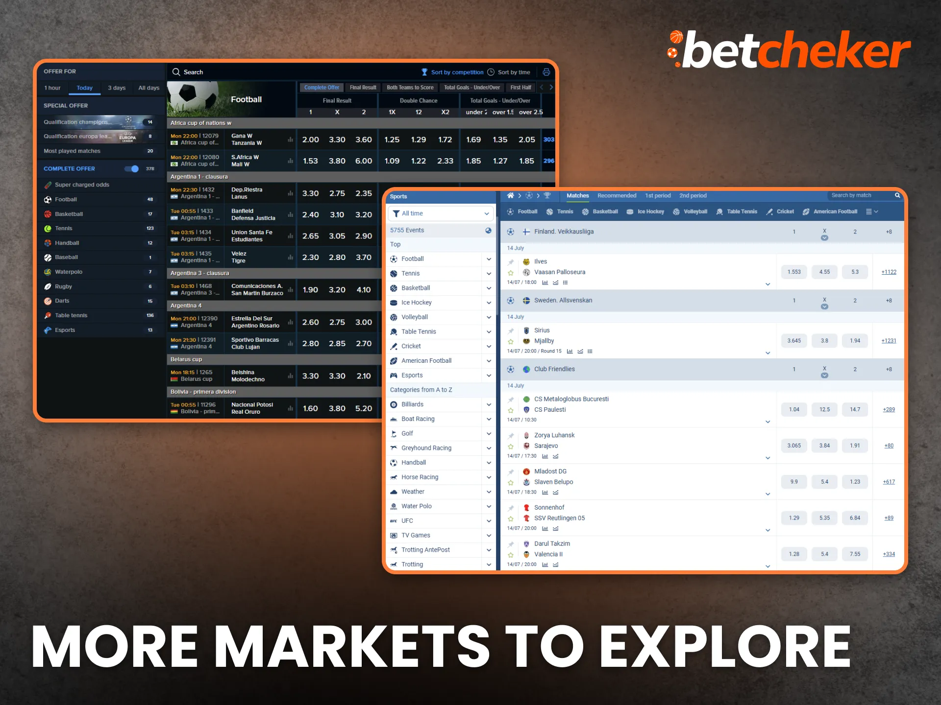 More Markets to Explore New Kenya Betting Sites