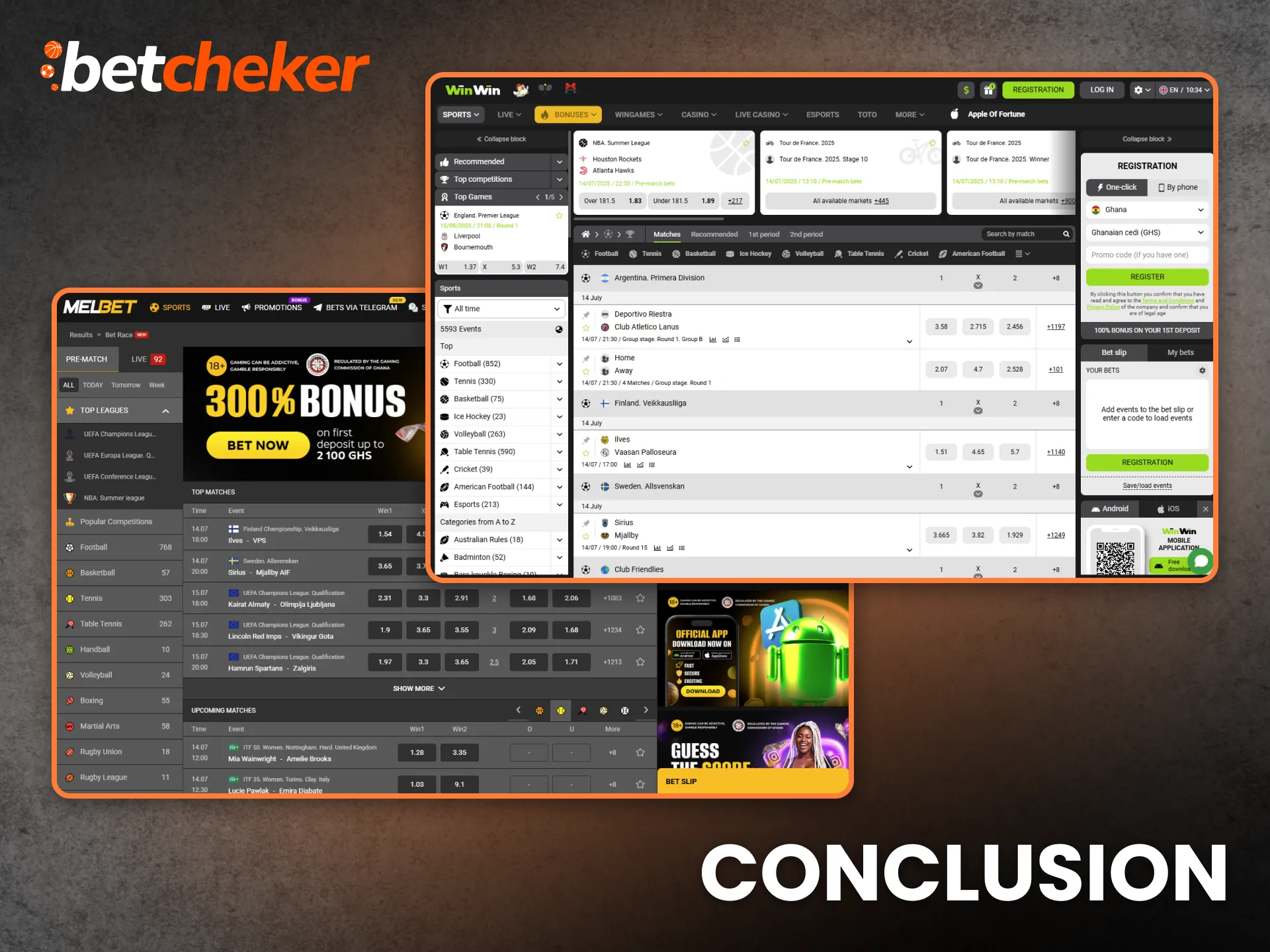 Conclusion New Ghana Betting Sites