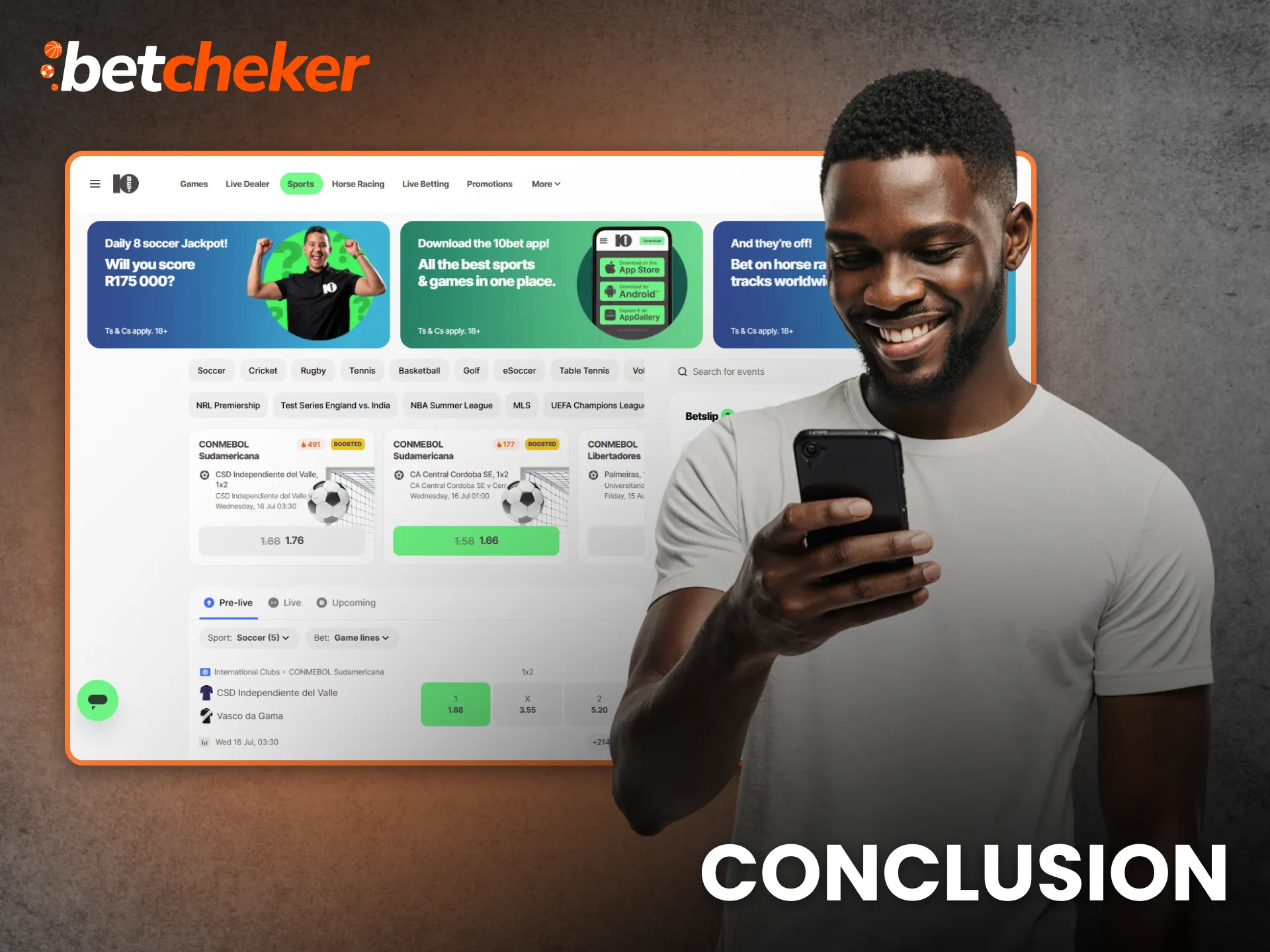 Conclusion New South Africa Betting Sites
