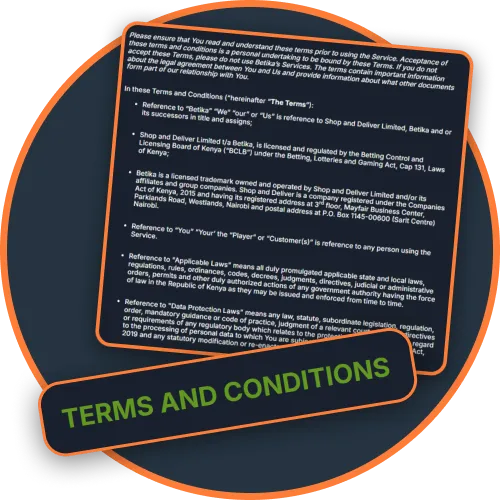 Understand the Terms and Conditions Before Playing Kenya