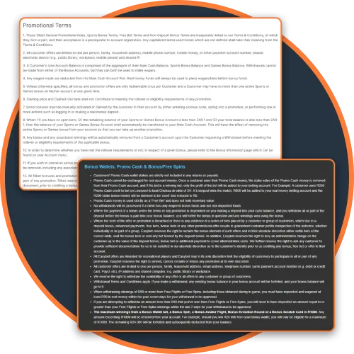 Compare bonus wagering requirements Reviews in South Africa