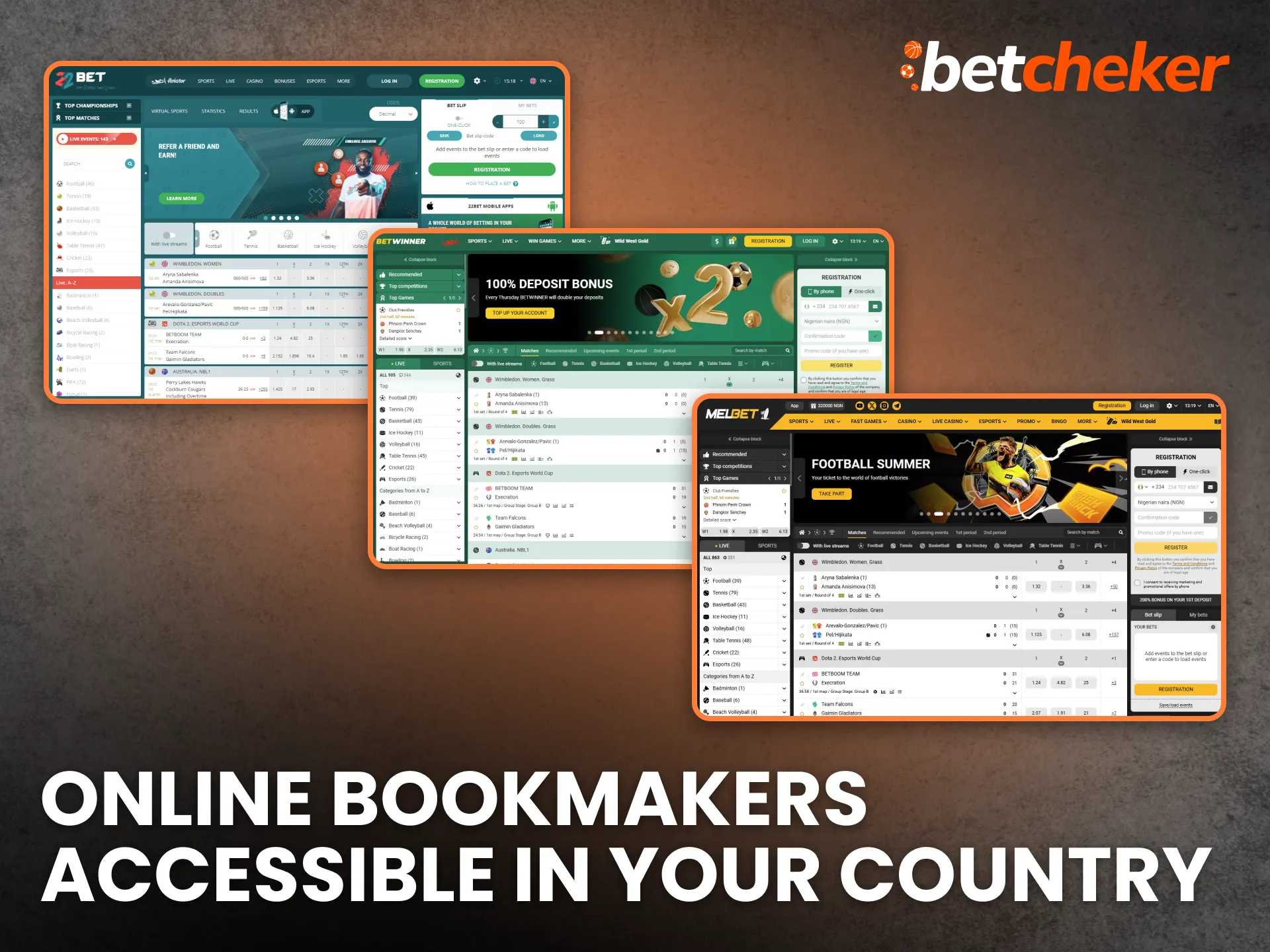 Online Bookmakers Accessible in Nigeria Reviews