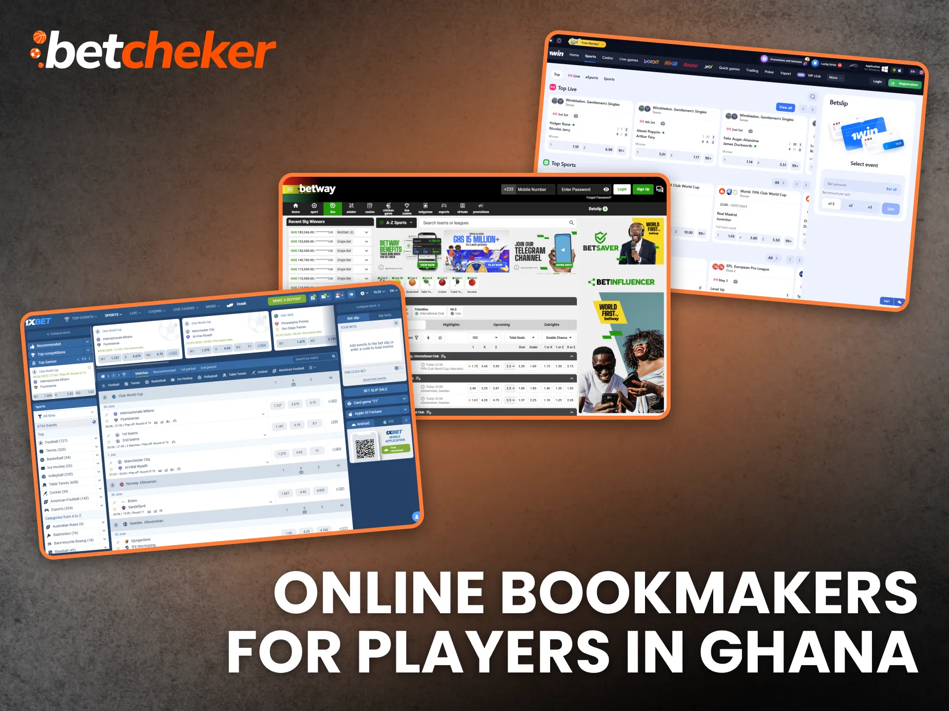Online Bookmakers Available for Players in Ghana