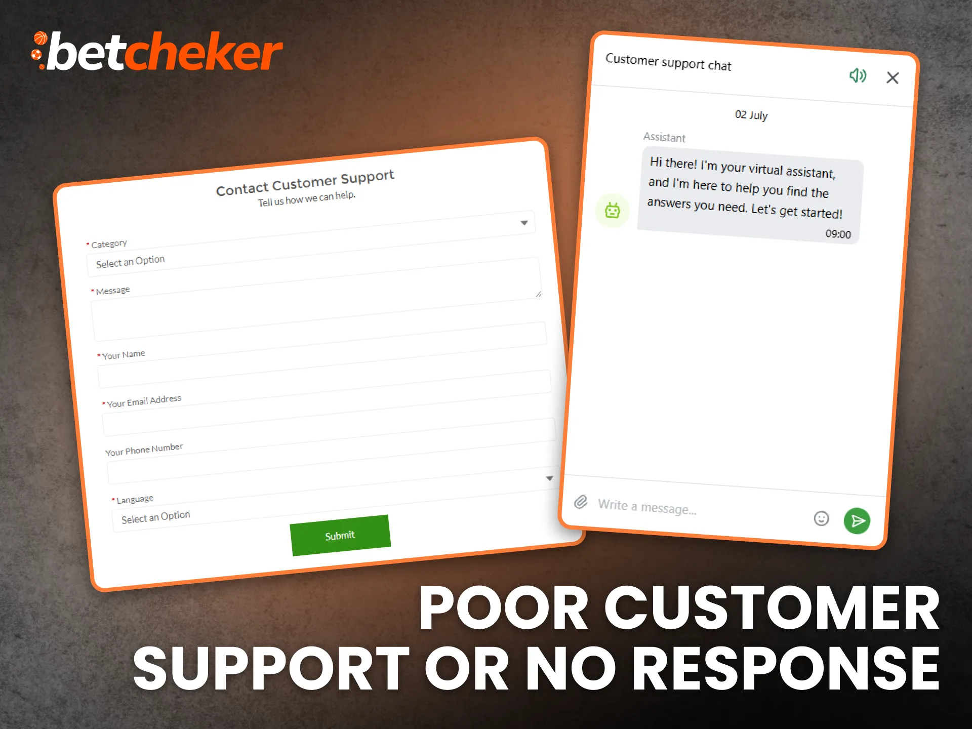 Poor Customer Support or No Response Tanzania