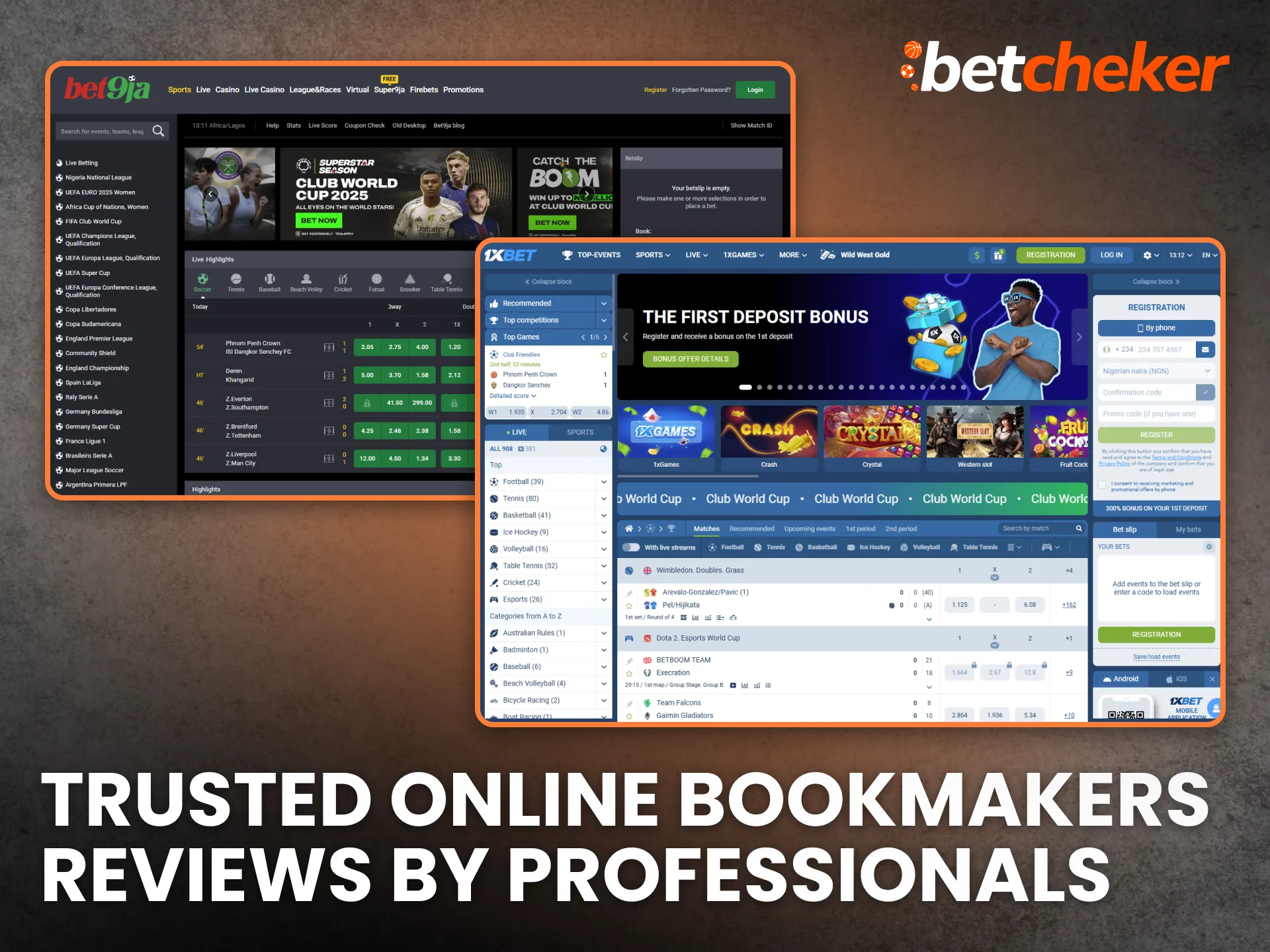 Trusted Online Bookmakers Reviews by Professionals Nigeria