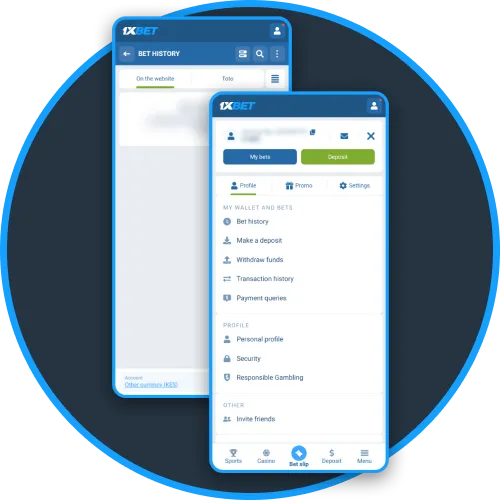Track bet history and balance on the 1xBet app to monitor success.
