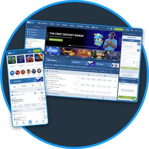 Navigate easily on desktop or mobile devices with 1xBet Kenya.