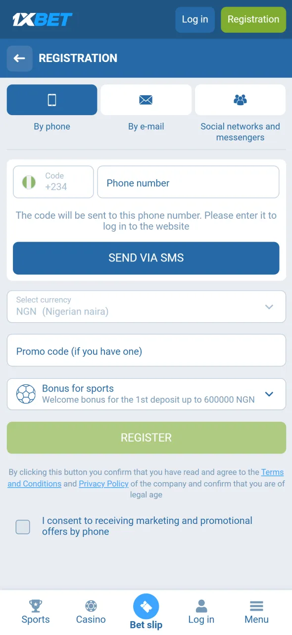 Open the 1xBet iOS app, log in, and start placing your first bets.