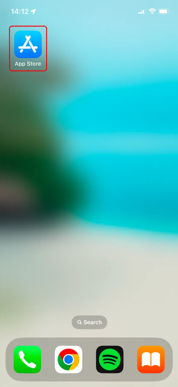 Visit the App Store and download the official 1xBet iOS application.