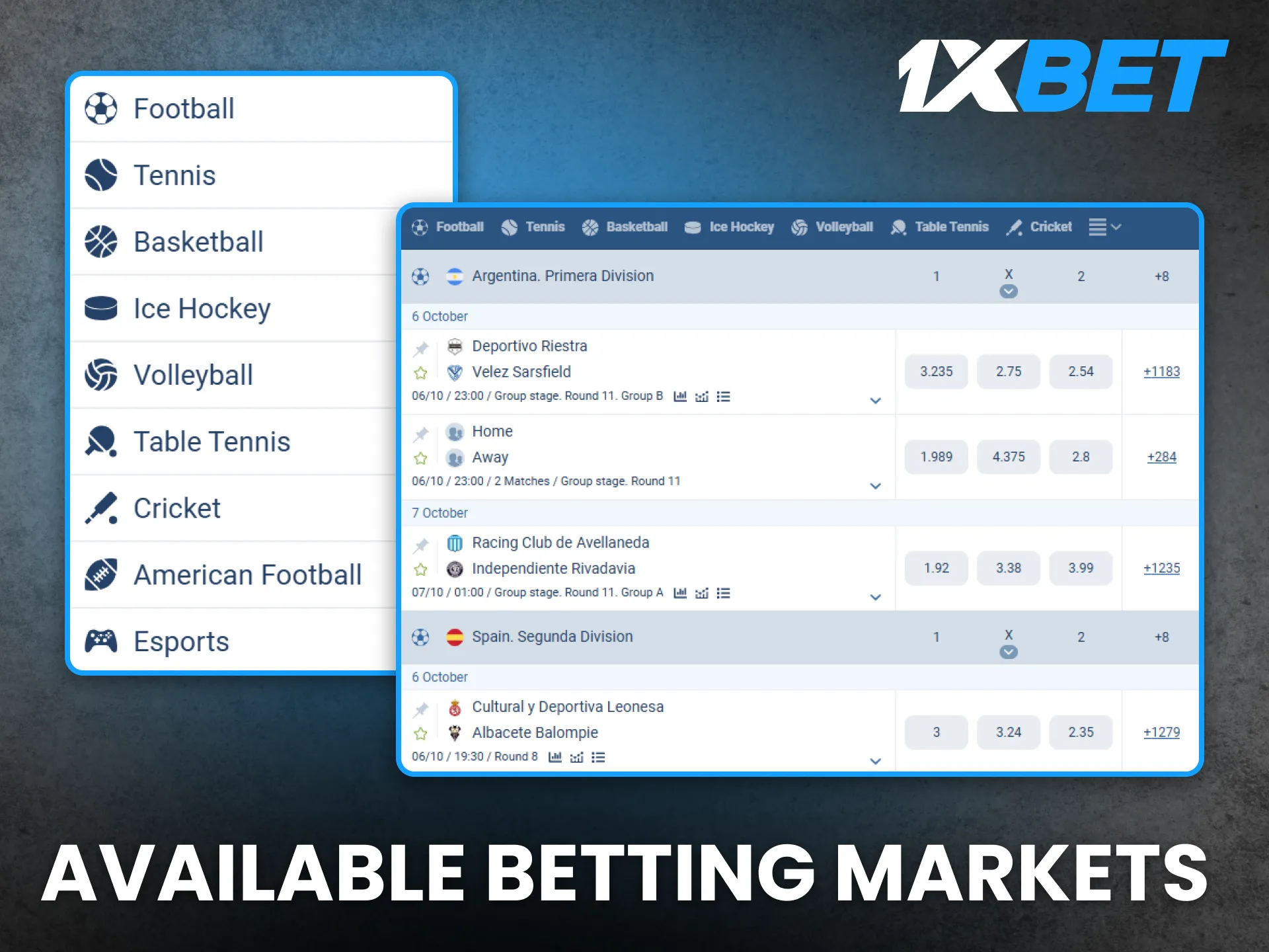 Explore diverse betting markets with 1xBet Nigeria and win big.