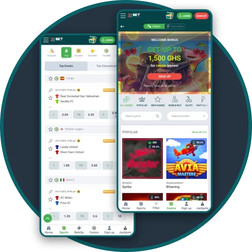 The 22Bet app offers a clean and user-friendly interface.