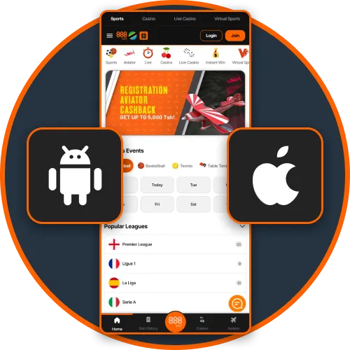 The app works well on Android and iOS devices from 888bet.