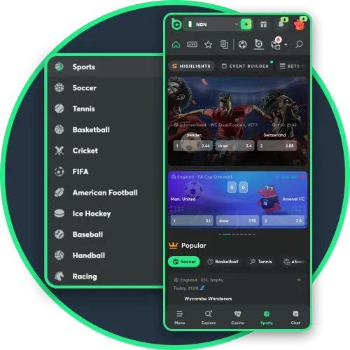 Get full access to BC Game sports betting features and gaming tools.