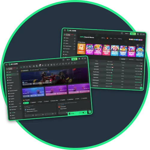 BC Game ensures fast loading speed and stable site performance for users.