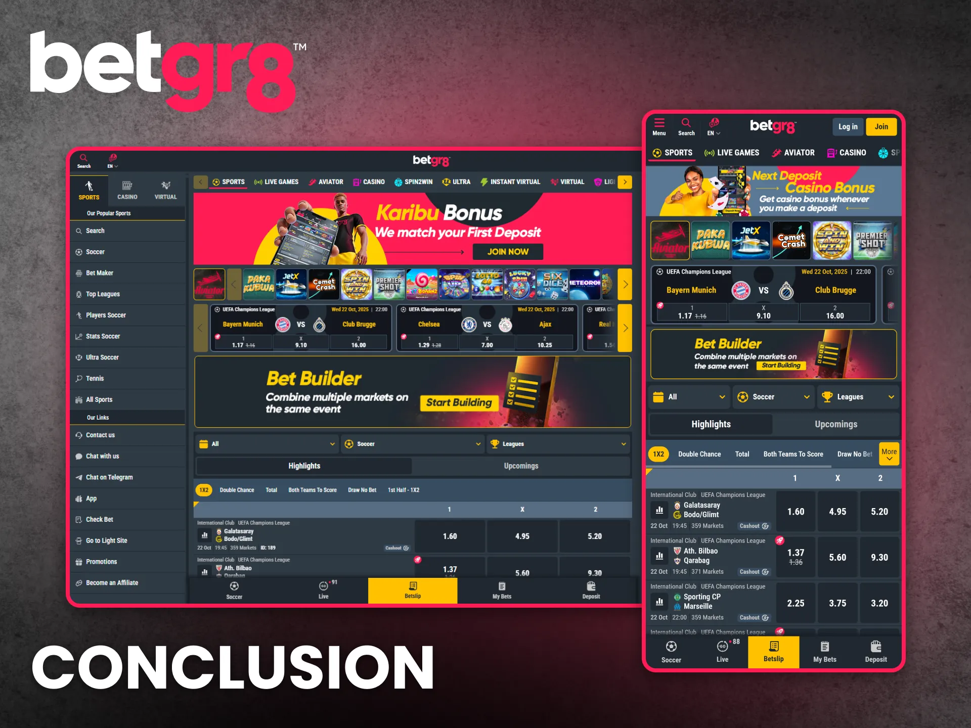 BetGR8 remains a trusted choice for players seeking a premium betting experience.