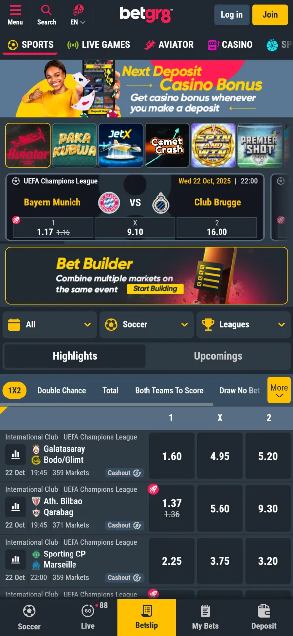 Open the BetGR8 website to begin your registration process quickly.