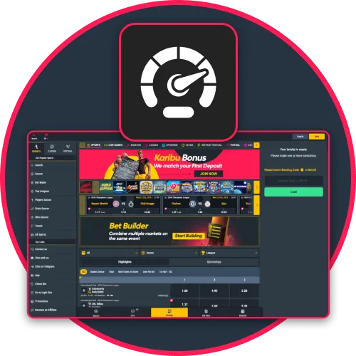 BetGR8 Kenya offers fast performance across all devices and browsers.