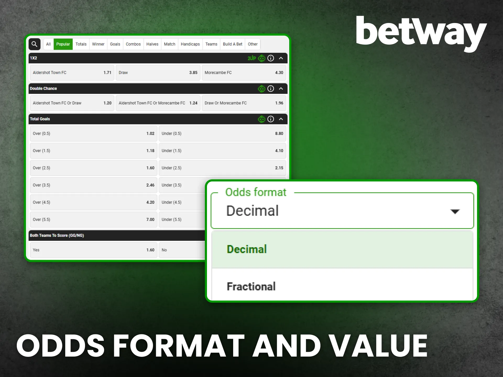 Betway odds deliver strong value and fairness for Ghanaian users.