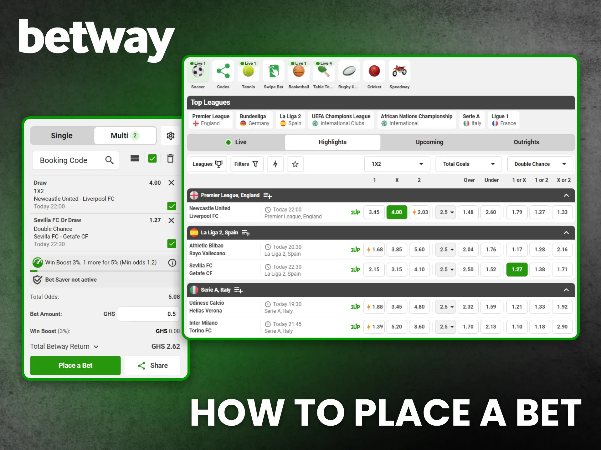 Learn how to place a bet on Betway and enjoy seamless gaming.