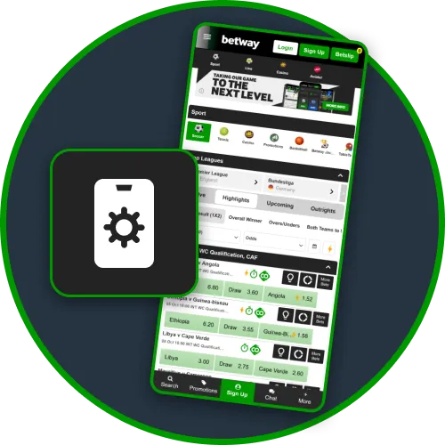 Betway works efficiently on all mobile devices across Nigeria.